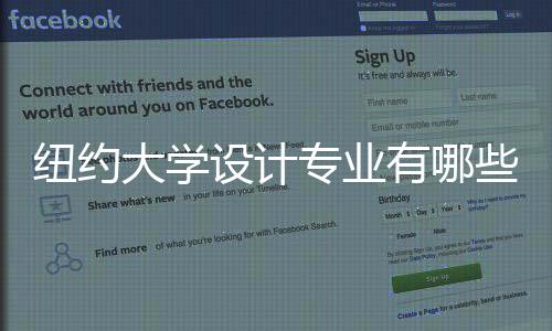 纽约大学设计专业有哪些?